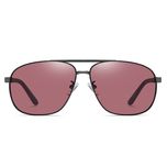 عینک شب مردانه مدل 6306C21-P39 Polarized Maroon