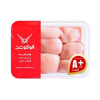 گوشت سینه مرغ جوجه‌ای الوگوشت - 1 کیلوگرم