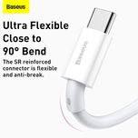 کابل USB به USB-C باسئوس مدل Superior Series Fast Charging (6A 66W) طول 1 متر