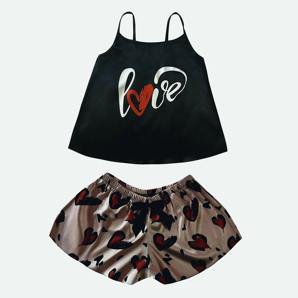 لباس خواب زنانه مدل Love