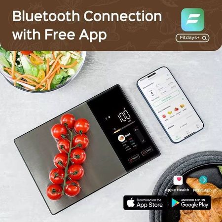 ترازو کالری شمار هوشمند (Smart Kitchen Scale) مدل KN2432WB