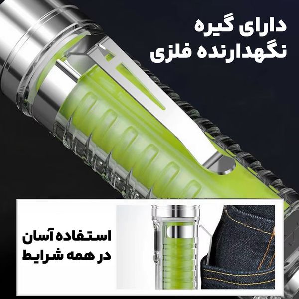 چراغ قوه مدل mini flashlight کد 520