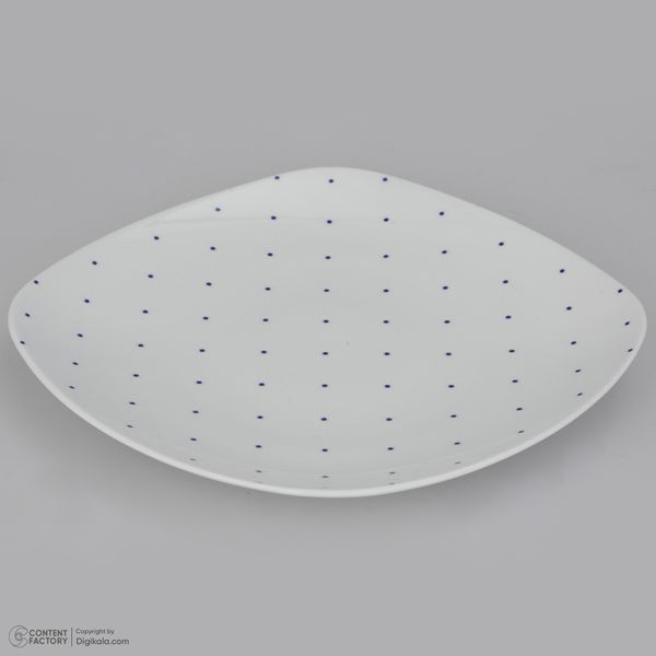 سرویس غذاخوری 27 پارچه چینی زرین ایران مدل کواترو ورنیکا درجه یک