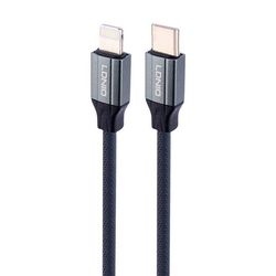 کابل تبدیل USB-C به لایتنینگ الدینیو مدل LC441i طول 1 متر