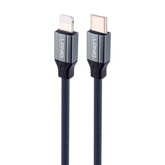 کابل تبدیل USB-C به لایتنینگ الدینیو مدل LC441i طول 1 متر