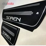 برچسب پارکابی خودرو کد SK056 مناسب برای سمند سورن مجموعه 4 عددی*693