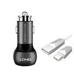 شارژر فندکی الدینیو مدل C503Q همراه با کابل Type-c