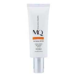 کرم ضدآفتاب بیرنگ ام کیو SPF50 مدل BIO TACHES مناسب انواع پوست، حجم 55 میلیلیتر