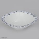 سرویس غذاخوری 27 پارچه چینی زرین ایران مدل کواترو ورنیکا درجه یک