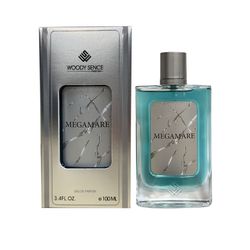 ادوپرفیوم مردانه وودی سنس مدل megamare با رایحه خنک حجم 100 میلی لیتر