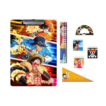 بسته لوازم تحریر مدل وان پیس one piece مجموعه 7 عددی-کارتن 6 عددی