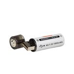 باتری قلمی قابل شارژ آکو مدل AA LI-ION بسته 2 عددی