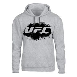 هودی مردانه مدل UFC کد 160رنگ طوسی