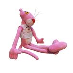 عروسک مدل پلنگ صورتی ارتفاع 55 سانتی متر