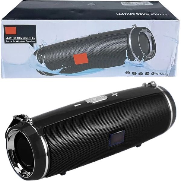 اسپیکر بلوتوثی طرح JBL مدل +leather drum mini2 با ضمانت سلامت محصول