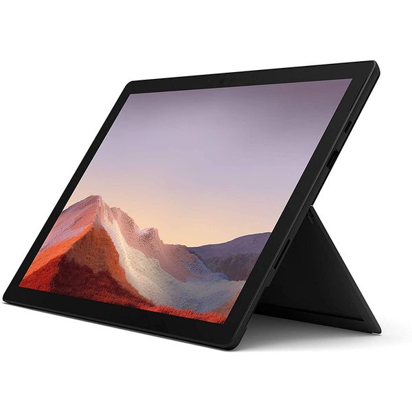 لپ تاپ مایکروسافت سیم کارت خور استوک مدل Surface Pro 7 Plus LTE -i5 ظرفیت 256 گیگابایت و 8 گیگابایت رم به همراه کیبورد و شارژر