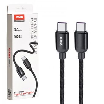 کابل شارژ دو سر تایپ سی فست وابی Vabi CA80