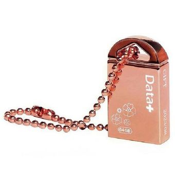 فلش مموری دیتا پلاس مدل  Rose Gold ظرفیت 64 گیگابایت با گارانتی مادام العمر