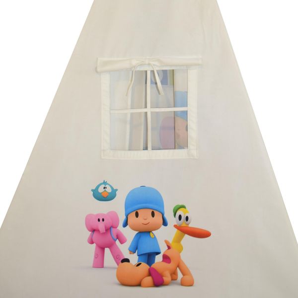 چادر بازی کودک مدل سرخپوستی طرح پوکویو کد PT516