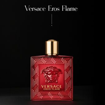 عطر ادکلن ورساچه اروس فلیم 100 میل اورجینال Versace Eros Flame
