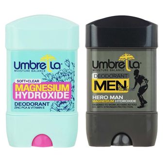 استیک ضدتعریق زنانه آمبرلا مدل سافت به همراه مردانه مدل هیرو حجم 75 میلی لیتر