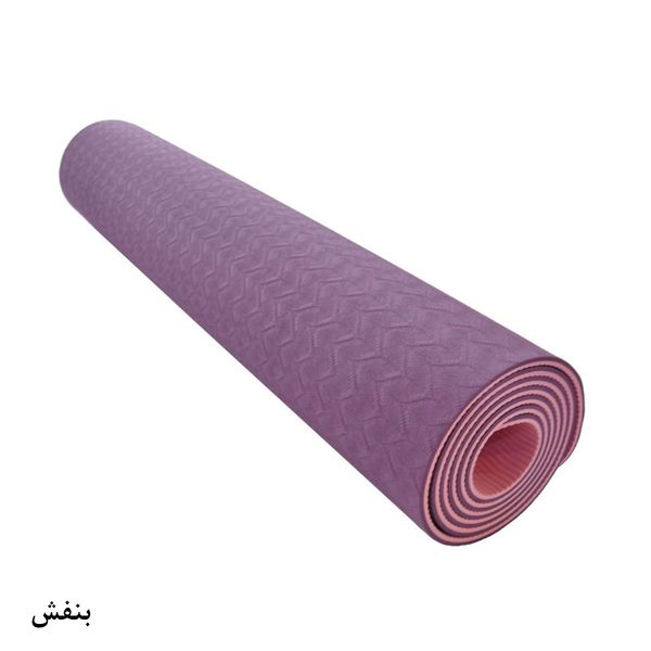 زیر انداز یوگا مدل TPE6 کد F2021 ضخامت 6 میلی متر*150