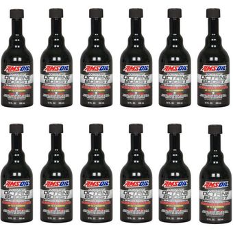 اکتان بوستر امس اویل حجم 355 میلی لیتر مجموعه 12 عددی اورجینال