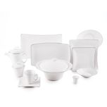 سرویس غذاخوری 97 پارچه چینی زرین سری وینچی الیسه مدل سمن درجه عالی