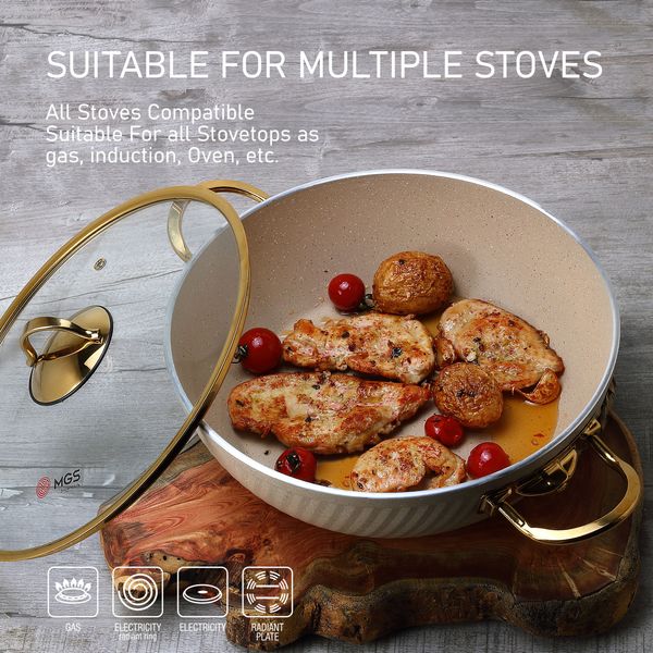 سرویس پخت و پز 16 پارچه ام جی اس کد 800313