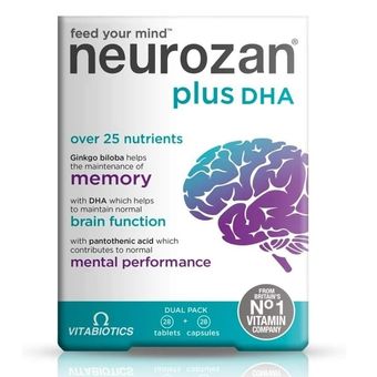 قرص تقویت کننده حافظه نرومایند ویتابیوتیکس اصل | Vitabiotics Neuromind Plus DHA 56 Capsule