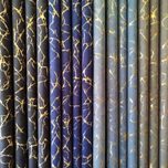 پرده تیکودکو مدل مخمل هازان طلاکوب سوپر گلد سایز 280x300 سانتیمتر