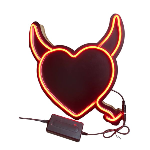 چراغ دیواری طرح نئونی مدل 100020