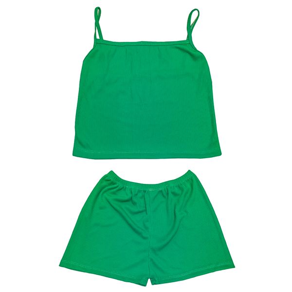 ست تاپ و شلوارک زنانه مدل SA010*645