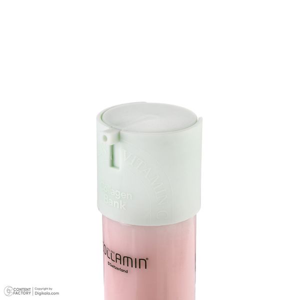 کرم مرطوب کننده صورت و گردن کلامین مدل collagen bank مناسب انواع پوست حجم 125 میلی لیتر