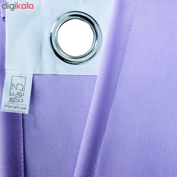 پرده نوین دکور سیاناو مدل ND1800 سایز 280 × 300 سانتی متر
