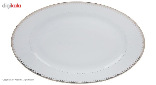 سرویس غذا خوری 102 پارچه چینی زرین ایران سری ایتالیا اف مدل Sepidar درجه عالی