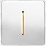 کلید تک پل صنایع آسیا الکتریک مدل کریستال بسته 10 عددی