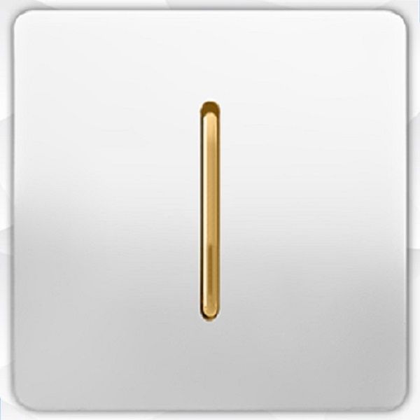 کلید تک پل صنایع آسیا الکتریک مدل کریستال بسته 10 عددی