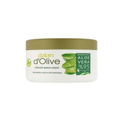 کرم مرطوب کننده دست و صورت و بدن دالان مدل Aloevera مناسب برای انواع پوست حجم 150 میلی لیتر