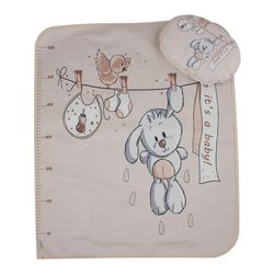 زیرانداز تعویض نوزاد تیک مک مدل خرگوش 2