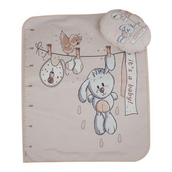 زیرانداز تعویض نوزاد تیک مک مدل خرگوش 2