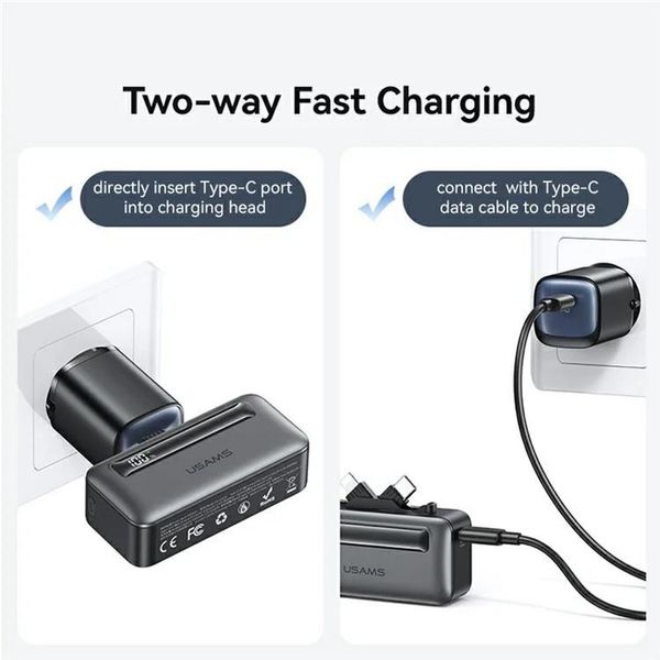 مینی پاوربانک یوسمز مدل CD233 ظرفیت 4500 میلی آمپر ساعت