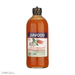 سس فلفل قرمز تند و سیر گالری سید داود حجم 474 میلی لیتر