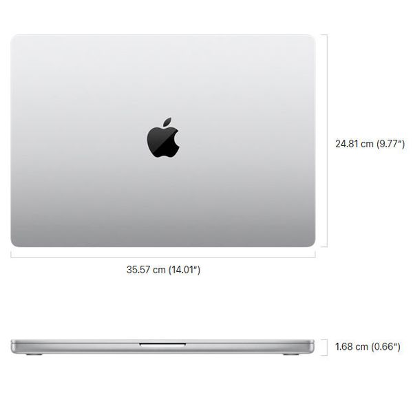 لپ تاپ 16.2 اینچی اپل مدل MacBook Pro MX313 2024 LLA-M4 Max-48GB RAM-1TB SSD-Retina 120Hz