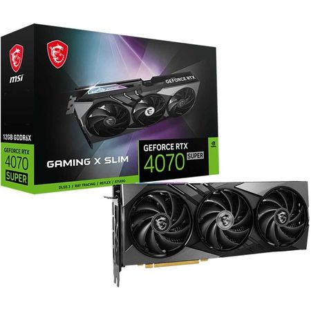 Graphic Card MSI RTX 4070 Super Gaming X Slim 12GB