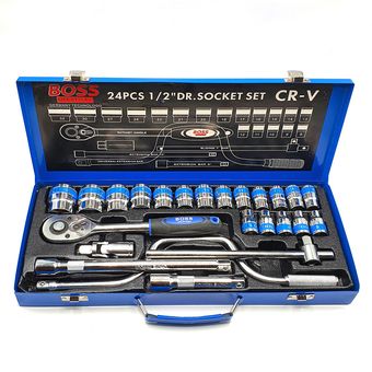 جعبه بکس 24 پارچه درایو 1/2 باس BOSS