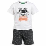 ست تی‌شرت آستین کوتاه و شلوارک راحتی پسرانه مدل Surf کد 350