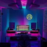 چراغ نئونی دیواری آرن تیم طرح لوگو ایکس باکس