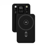 ⚡🔋 پاوربانک پرودو 10000mAh مگسیف – شارژ بیسیم + پایه نگهدارنده