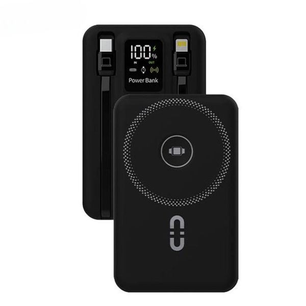 ⚡🔋 پاوربانک پرودو 10000mAh مگسیف – شارژ بیسیم + پایه نگهدارنده